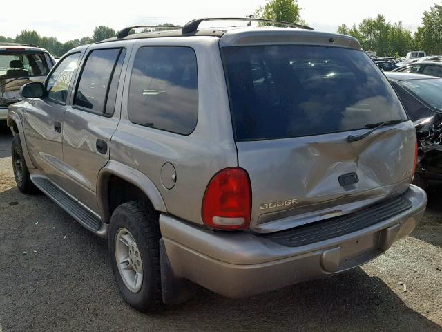 1B4HS28Y0XF582785 - 1999 DODGE DURANGO TAN photo 3