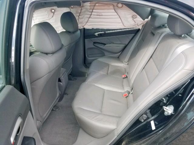 2HGFA16909H316219 - 2009 HONDA CIVIC EXL 黑色 照片 6