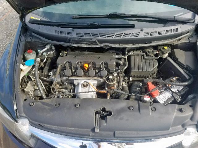 2HGFA16909H316219 - 2009 HONDA CIVIC EXL 黑色 照片 7