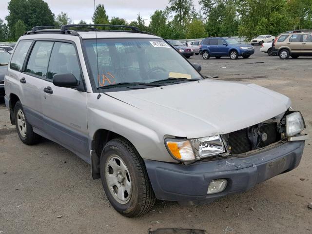 JF1SF6356XG700839 - 1999 SUBARU FORESTER L SILVER photo 1