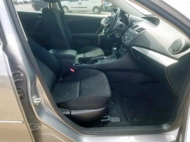 JM1BL1V72C1563660 - 2012 MAZDA 3 I GRAY photo 5