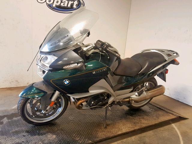 WB10388007ZT11716 - 2007 BMW R1200 RT GREEN photo 2