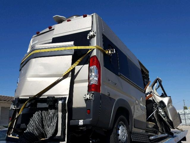 3C6TRVDG8HE513899 - 2017 RAM PROMASTER 棕色 照片 4