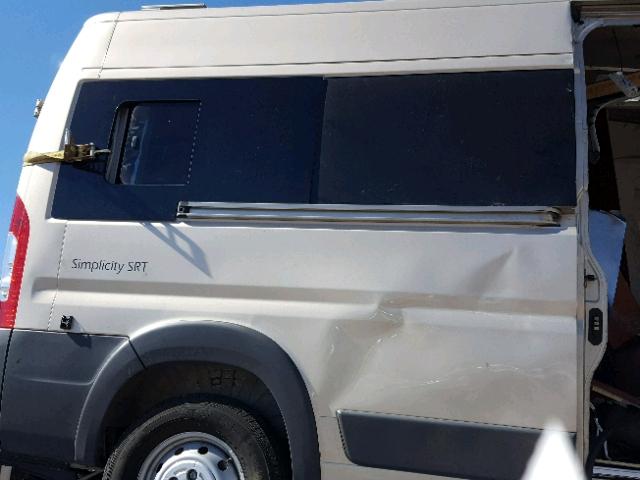 3C6TRVDG8HE513899 - 2017 RAM PROMASTER 棕色 照片 6