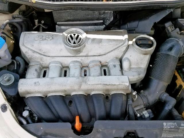 3VWRF31Y27M421623 - 2007 VOLKSWAGEN NEW BEETLE 奶油色 照片 7