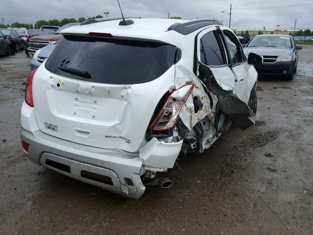 KL4CJHSB0GB555854 - 2016 BUICK ENCORE PRE WHITE photo 4