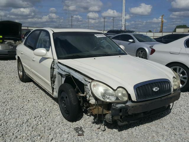 KMHWF25S14A083464 - 2004 HYUNDAI SONATA GL WHITE photo 1