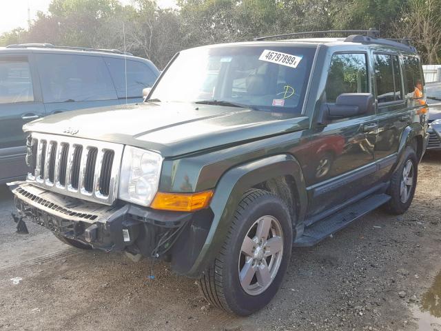 1J8HG48K27C586956 - 2007 JEEP COMMANDER 绿色 照片 2