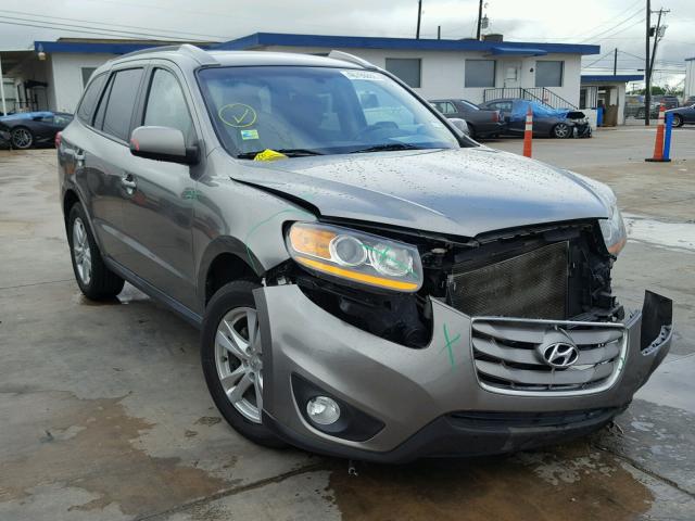 5XYZK4AG5BG060955 - 2011 HYUNDAI SANTA FE L SILVER photo 1