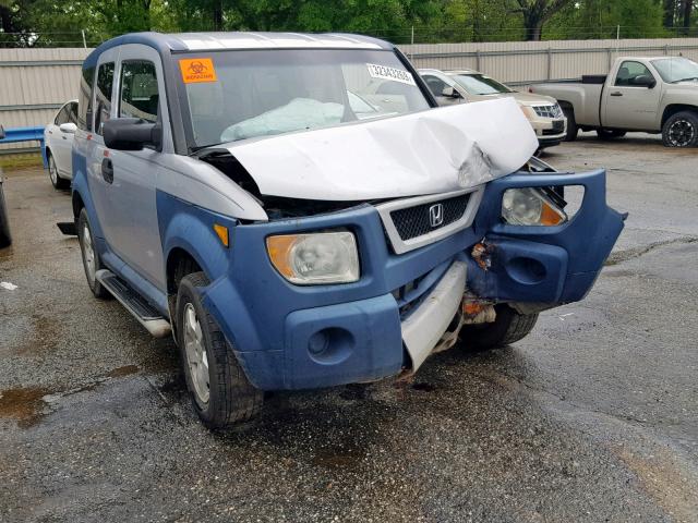 5J6YH18655L006127 - 2005 HONDA ELEMENT EX SILVER photo 1