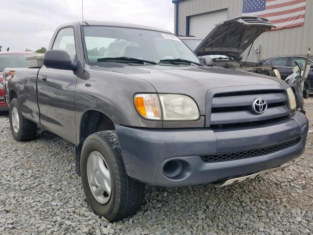 5TBJN32174S444694 - 2004 TOYOTA TUNDRA GRAY photo 1