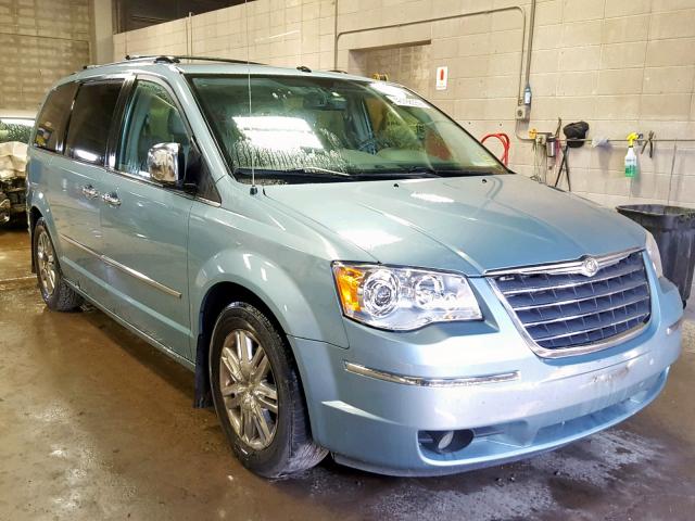 2A8HR64XX9R568190 - 2009 CHRYSLER TOWN & COU BLUE photo 1