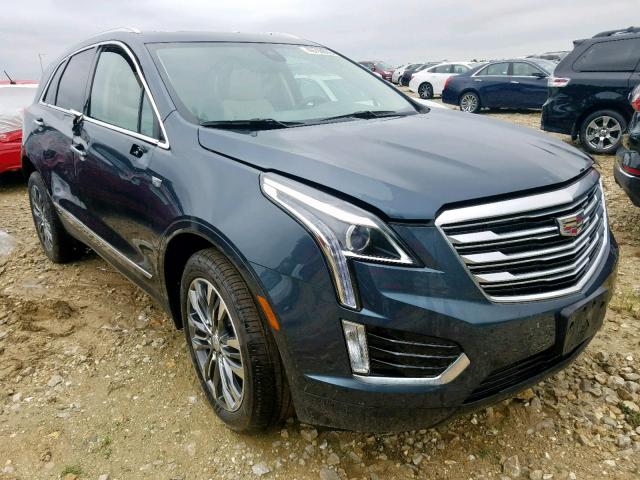 1GYKNCRS8KZ173628 - 2019 CADILLAC XT5 LUXURY BLUE photo 1