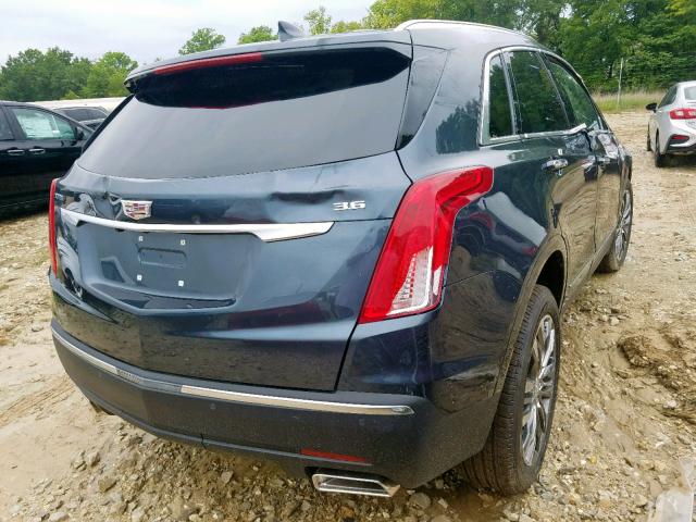 1GYKNCRS8KZ173628 - 2019 CADILLAC XT5 LUXURY BLUE photo 4