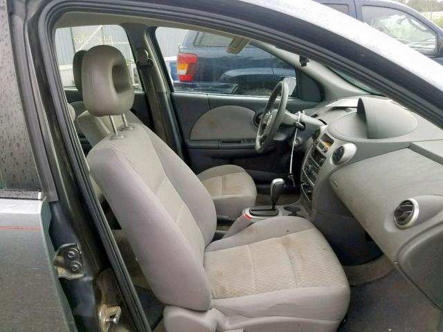 1G8AJ55F97Z142830 - 2007 SATURN ION LEVEL GRAY photo 5