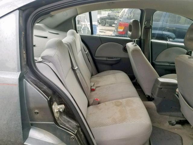 1G8AJ55F97Z142830 - 2007 SATURN ION LEVEL GRAY photo 6