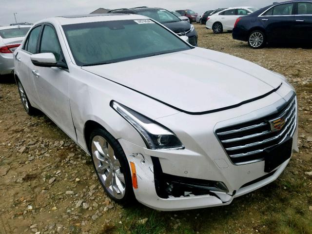 1G6AY5SS5K0134923 - 2019 CADILLAC CTS PREMIU WHITE photo 1