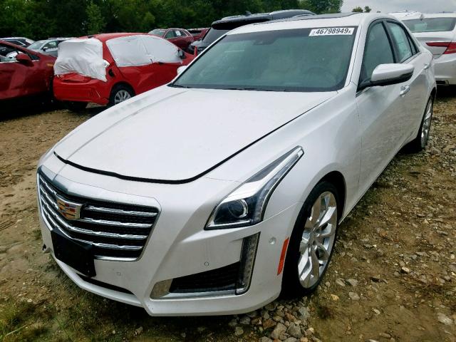 1G6AY5SS5K0134923 - 2019 CADILLAC CTS PREMIU WHITE photo 2