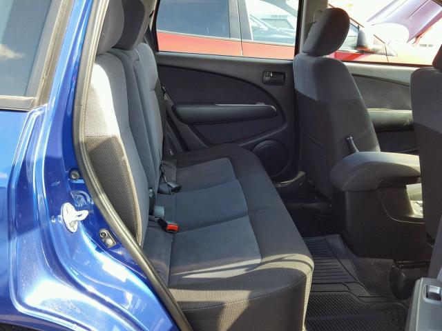 JA4LX31F66U011996 - 2006 MITSUBISHI OUTLANDER BLUE photo 6