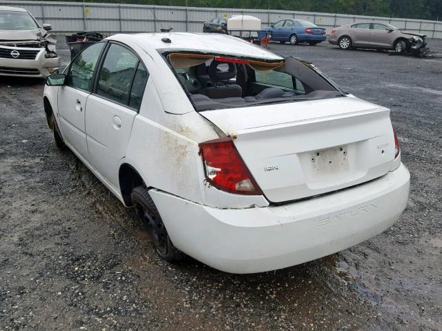 1G8AJ55F46Z129188 - 2006 SATURN ION WHITE photo 3