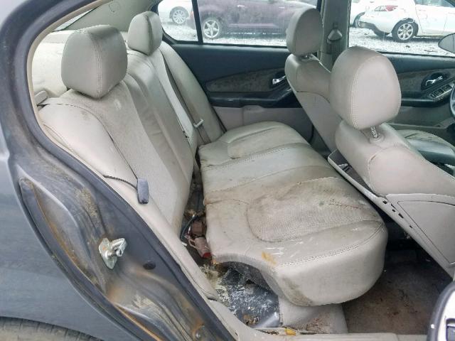 1G1ZU57N17F185427 - 2007 CHEVROLET MALIBU LTZ ნაცრისფერი ფოტო 6