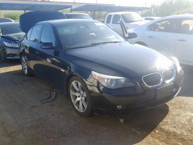 WBANB53537CP04185 - 2007 BMW 550 I BLACK photo 1