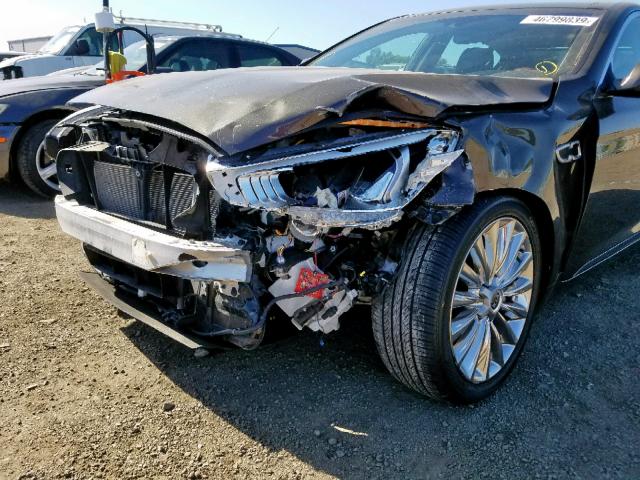 KNALW4D49F6021190 - 2015 KIA K900 BROWN photo 9