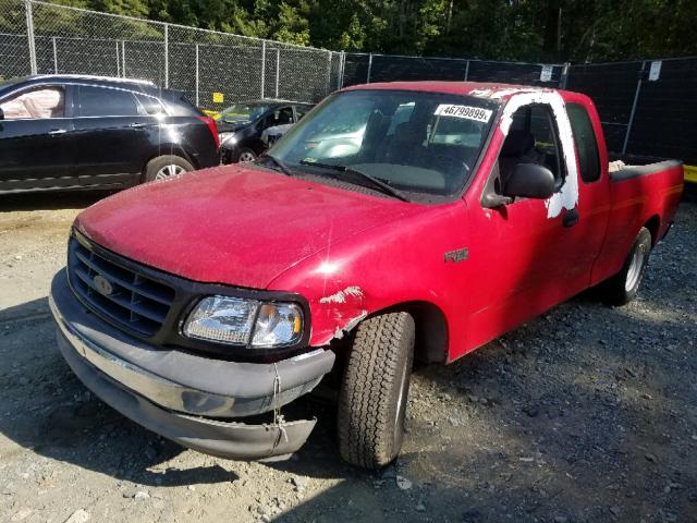 2FTRX17214CA36116 - 2004 FORD F-150 HERI RED photo 2