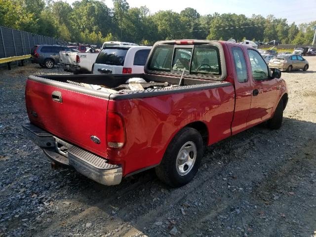 2FTRX17214CA36116 - 2004 FORD F-150 HERI RED photo 4