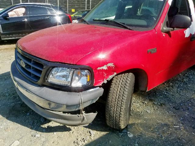 2FTRX17214CA36116 - 2004 FORD F-150 HERI RED photo 9