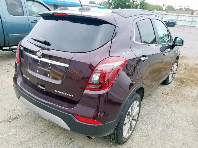 KL4CJASB5HB051017 - 2017 BUICK ENCORE PRE BURGUNDY photo 4