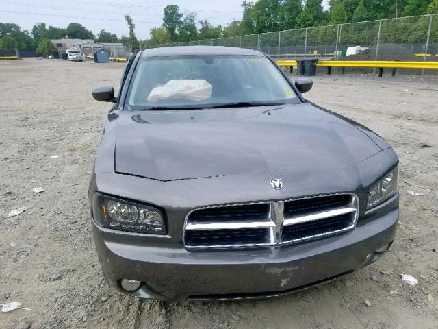 2B3CA3CV4AH185655 - 2010 DODGE CHARGER SX GRAY photo 10