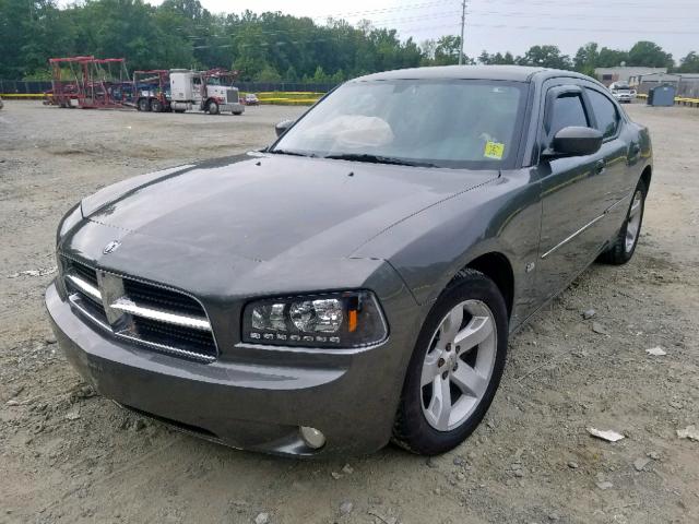 2B3CA3CV4AH185655 - 2010 DODGE CHARGER SX GRAY photo 2