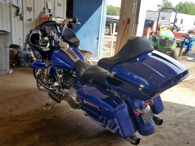 1HD1KHC19KB676163 - 2019 HARLEY-DAVIDSON FLTRX 蓝色 照片 3