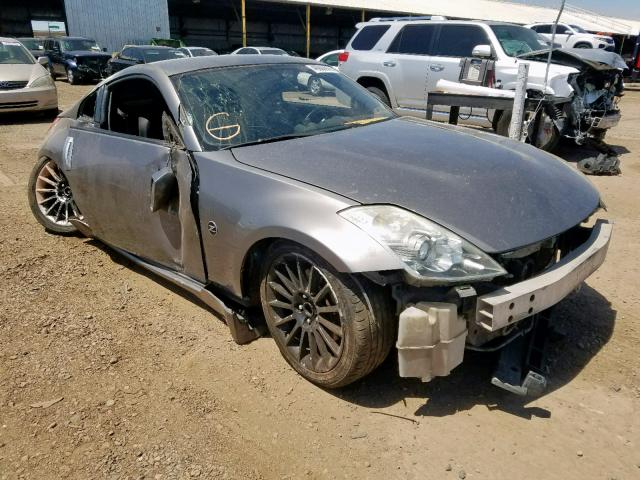 JN1BZ34D18M703000 - 2008 NISSAN 350Z COUPE GRAY photo 1