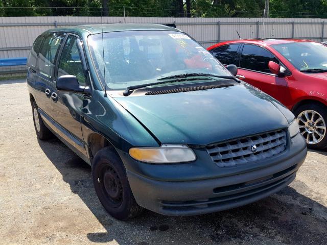 2P4FP2530WR847745 - 1998 PLYMOUTH VOYAGER GREEN photo 1