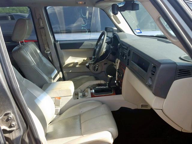 1J8HH58P87C699955 - 2007 JEEP COMMANDER 灰色 照片 5