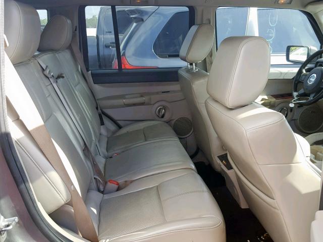 1J8HH58P87C699955 - 2007 JEEP COMMANDER 灰色 照片 6