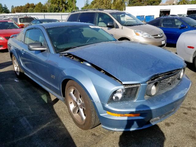 1ZVHT82H165210644 - 2006 FORD MUSTANG GT BLUE photo 1