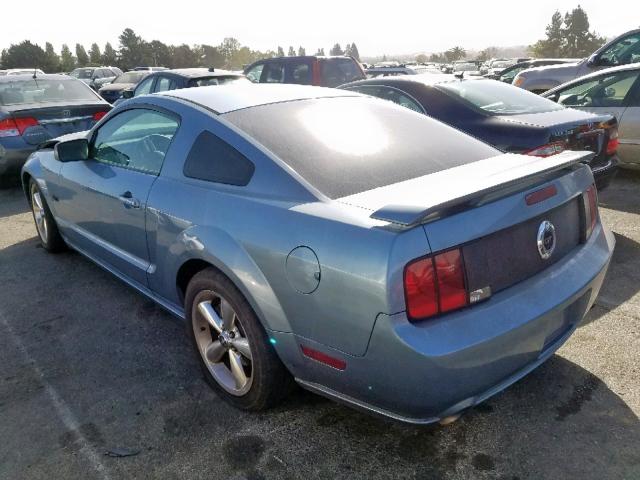 1ZVHT82H165210644 - 2006 FORD MUSTANG GT BLUE photo 3