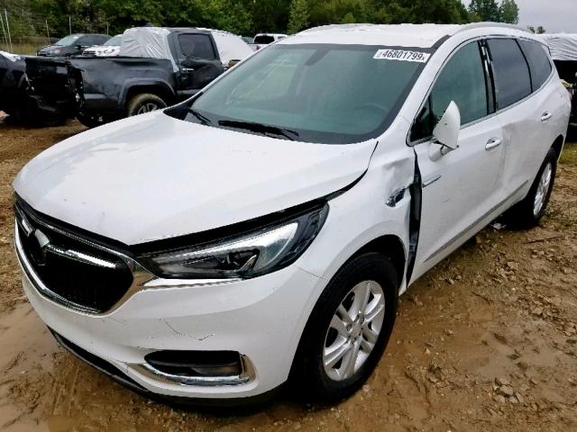 5GAEVAKW2KJ147739 - 2019 BUICK ENCLAVE ES WHITE photo 2