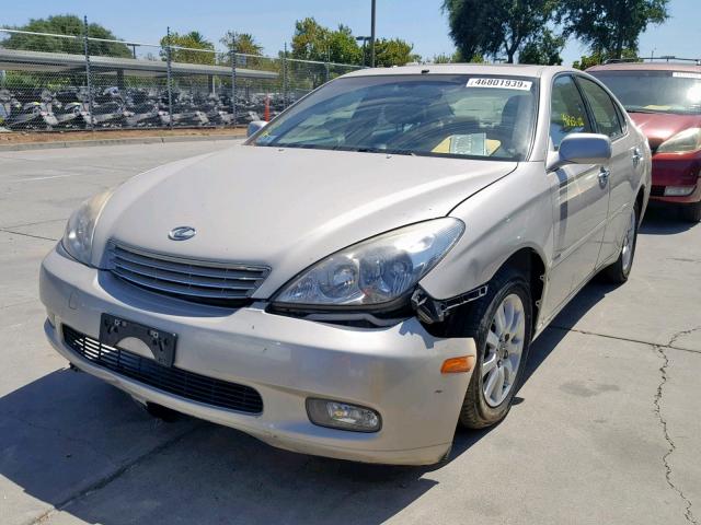 JTHBF30G220065794 - 2002 LEXUS ES 300 BEIGE photo 2