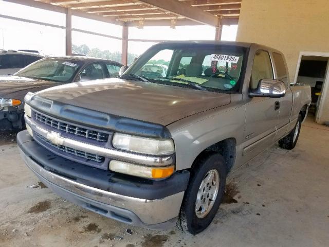 2GCEC19T2X1167913 - 1999 CHEVROLET SILVERADO SILVER photo 2