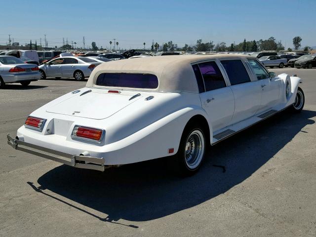 1G6DW69Y6G9726515 - 1986 CADILLAC FLEETWOOD WHITE photo 4