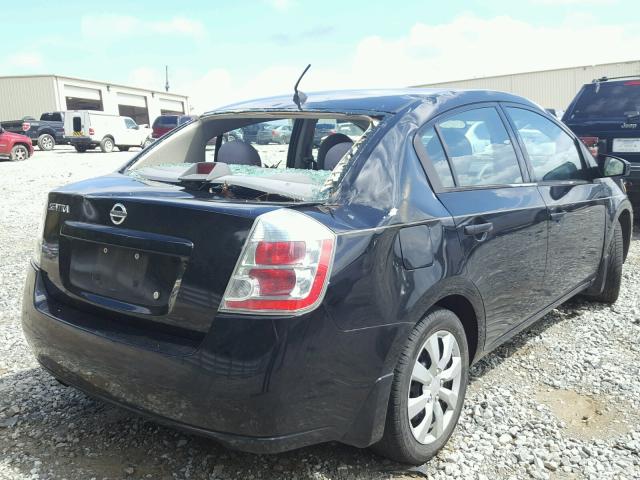 3N1AB61E99L607030 - 2009 NISSAN SENTRA 2.0 BLACK photo 4