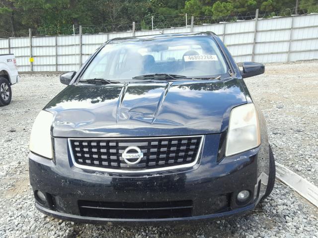 3N1AB61E99L607030 - 2009 NISSAN SENTRA 2.0 BLACK photo 9