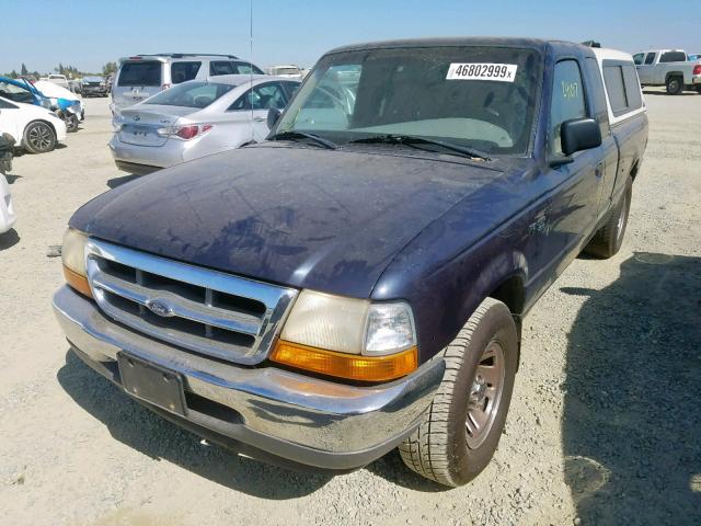 1FTYR14V3XPB68415 - 1999 FORD RANGER SUP BLUE photo 2