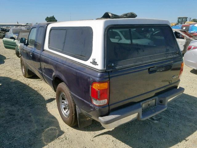 1FTYR14V3XPB68415 - 1999 FORD RANGER SUP BLUE photo 3