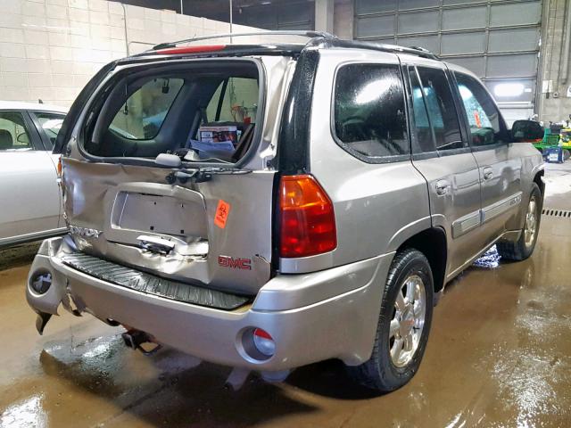 1GKDT13S622140156 - 2002 GMC ENVOY SILVER photo 4