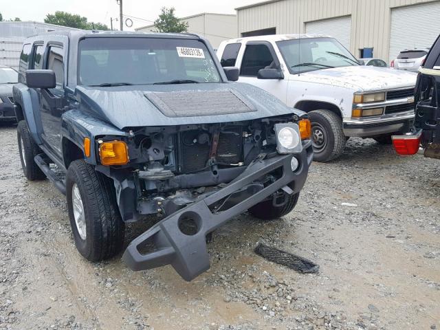 5GTDN13E778135612 - 2007 HUMMER H3 GRAY photo 1